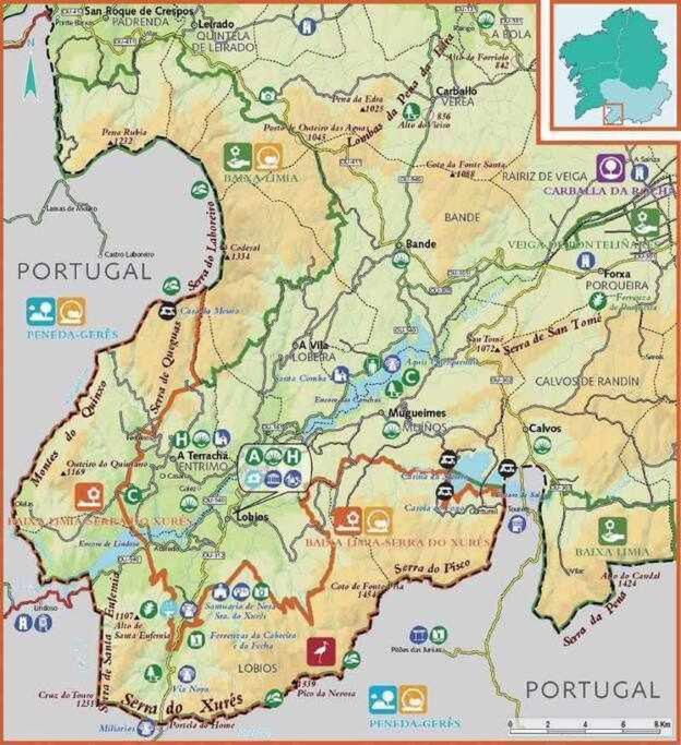 A Pereira Casa Ourense Guxinde מראה חיצוני תמונה